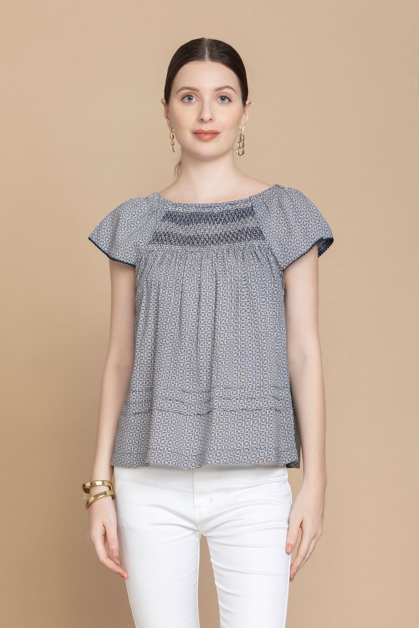 Bohera Hanna Jo Embroidered Top - Myra USA