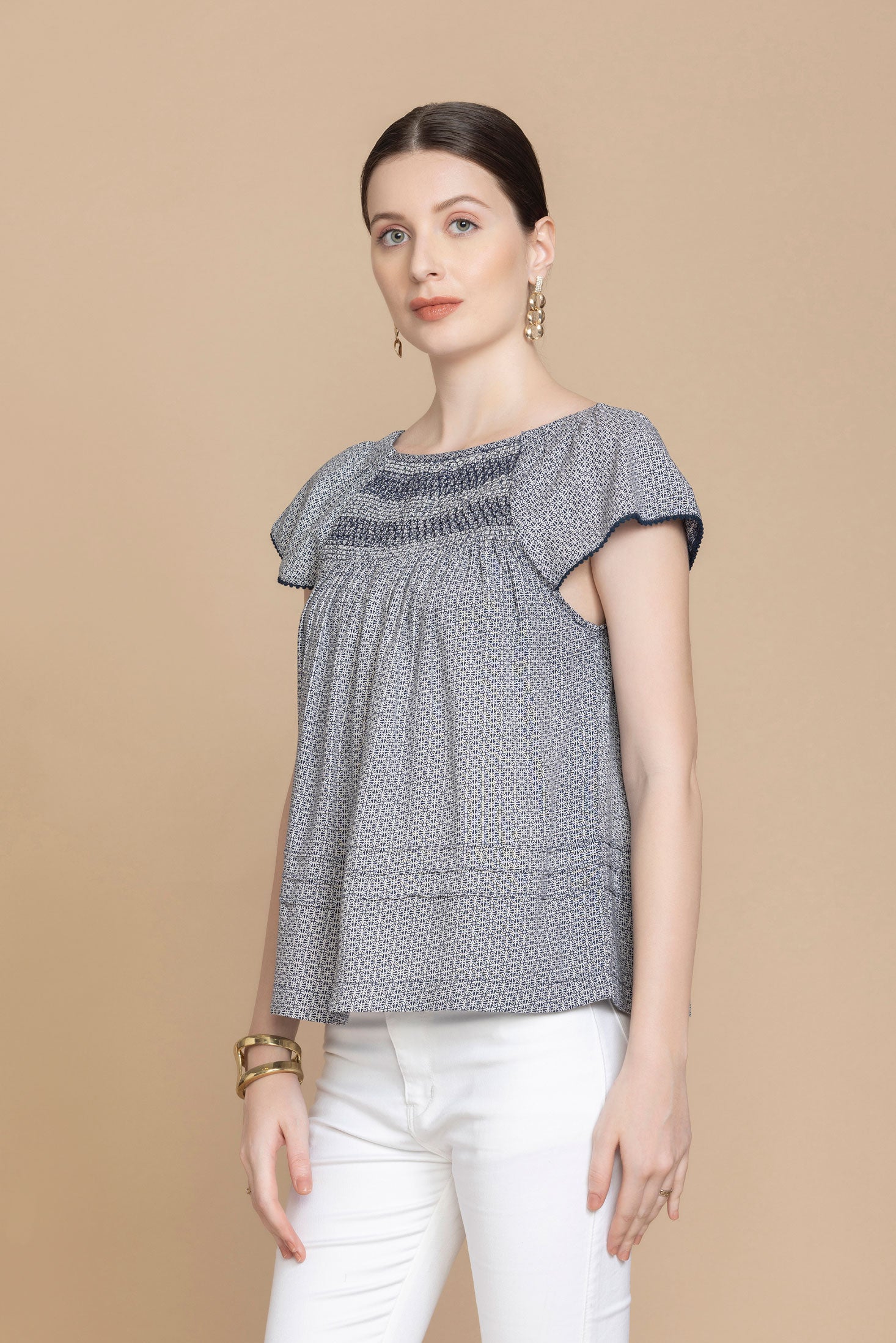 Bohera Hanna Jo Embroidered Top - Myra USA