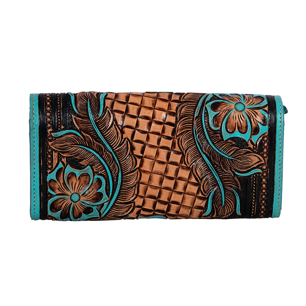 Flower Crest Ridge Wallet - Myra USA