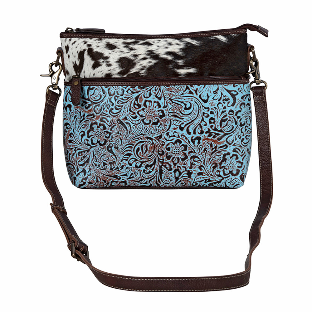 Delilah Creek Leather & Hairon Bag - Myra USA