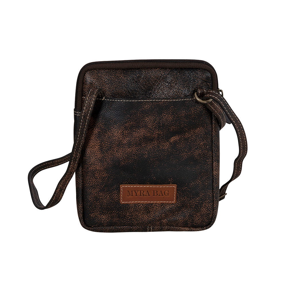 Santa Mesa Mini Leather & Hairon Bag in Light Hair-on Hide - Myra USA