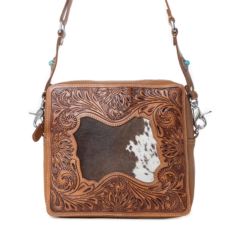 Dakota Highlands Hand-tooled Bag - Myra USA