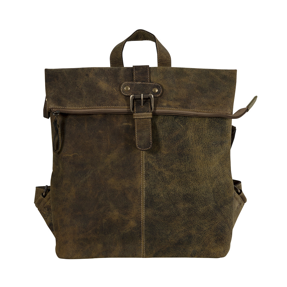 Gantry River Leather & Hairon Bag - Myra USA