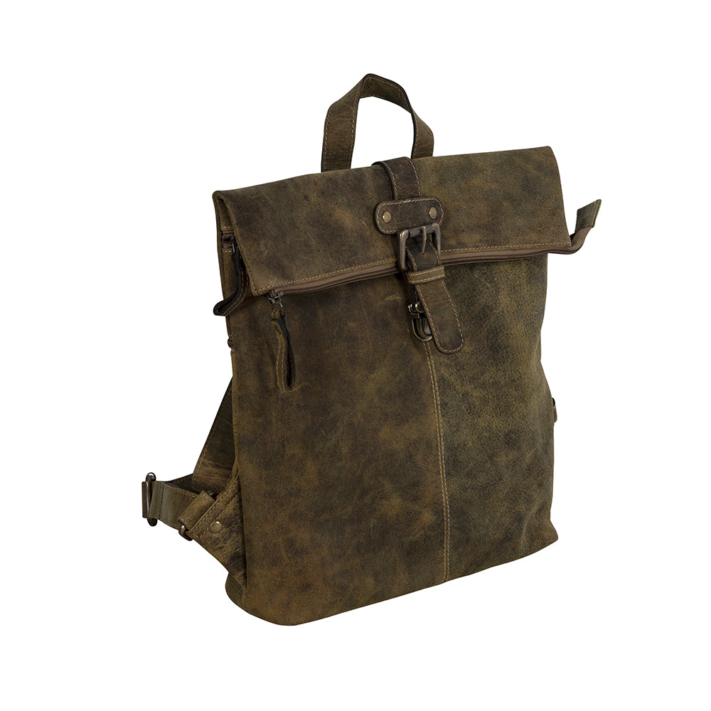 Gantry River Leather & Hairon Bag - Myra USA