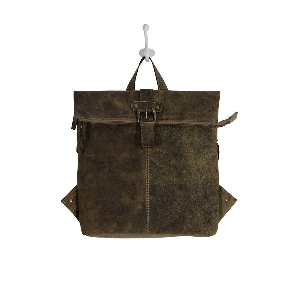 Gantry River Leather & Hairon Bag - Myra USA