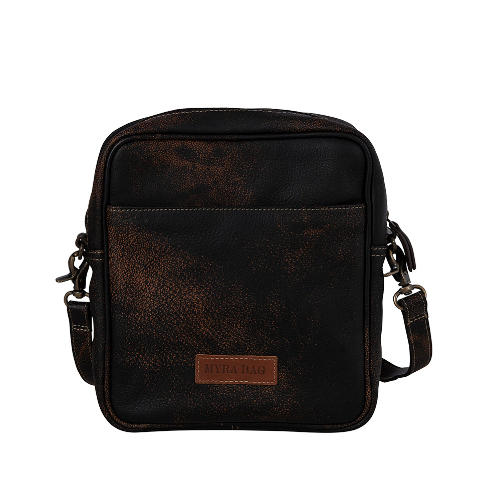 Silver Mine Leather & Hairon Bag - Myra USA