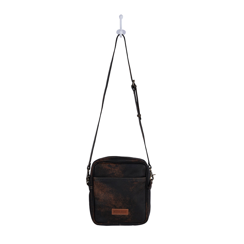 Silver Mine Leather & Hairon Bag - Myra USA