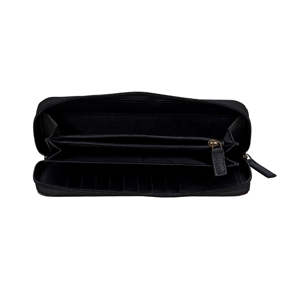 Spirit of the Herd Hand-Tooled Wallet - Myra USA