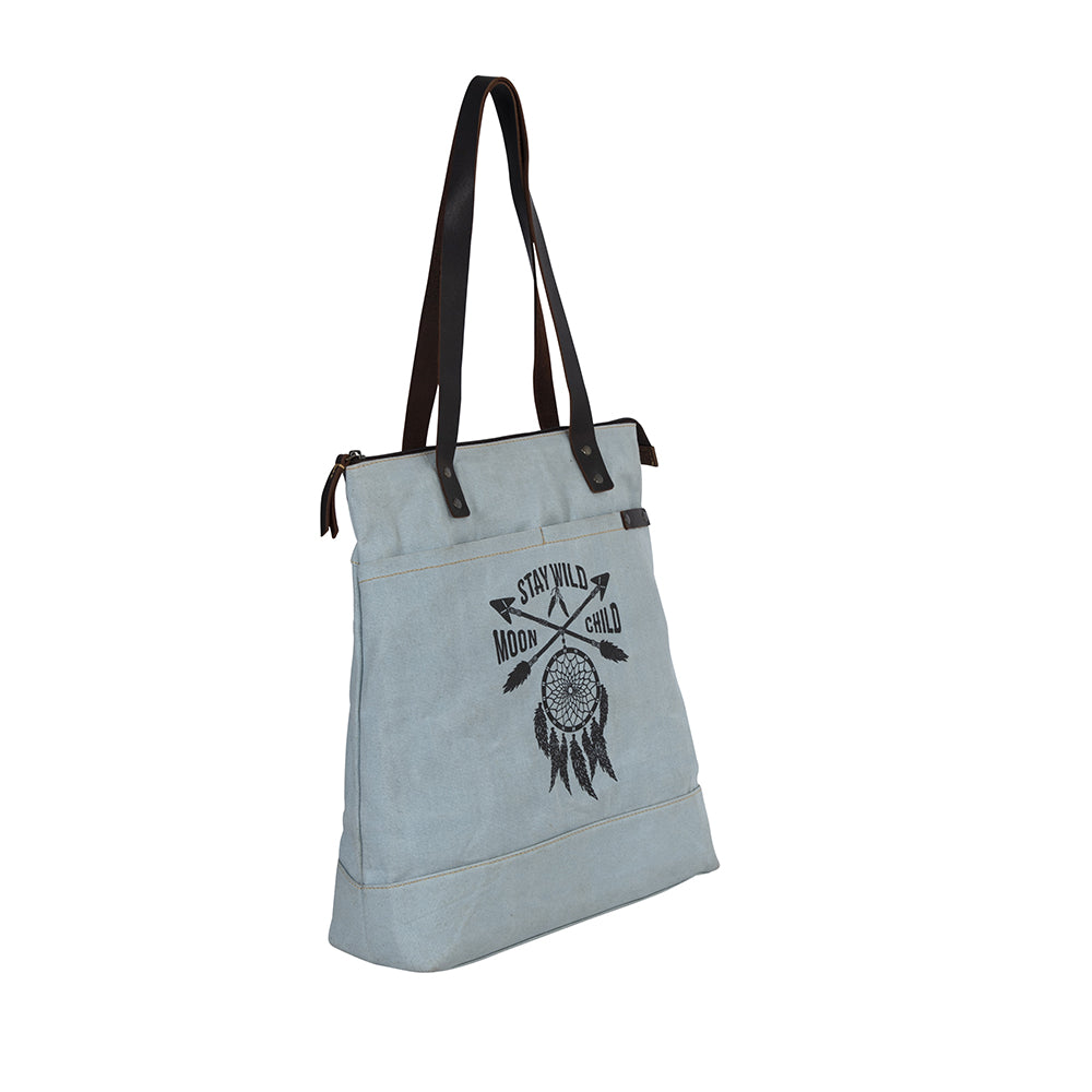 Stay Wild Moon Child Tote Bag - Myra USA