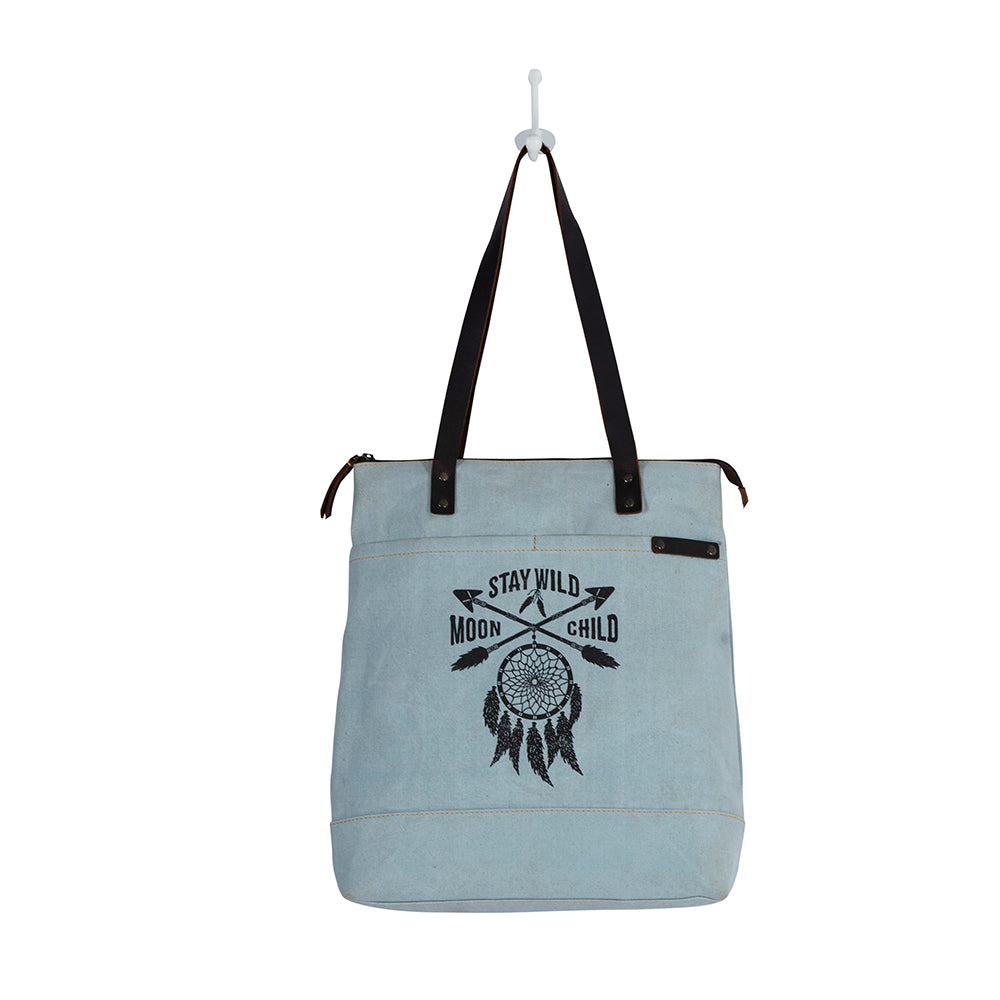 Stay Wild Moon Child Tote Bag - Myra USA