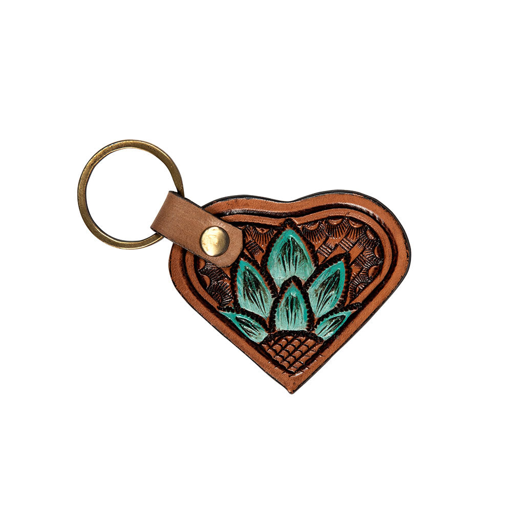 Desert Agave Heart Key Fob - Myra USA