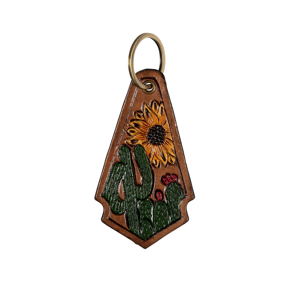 Sunflower In The Cactus Key Fob - Myra USA