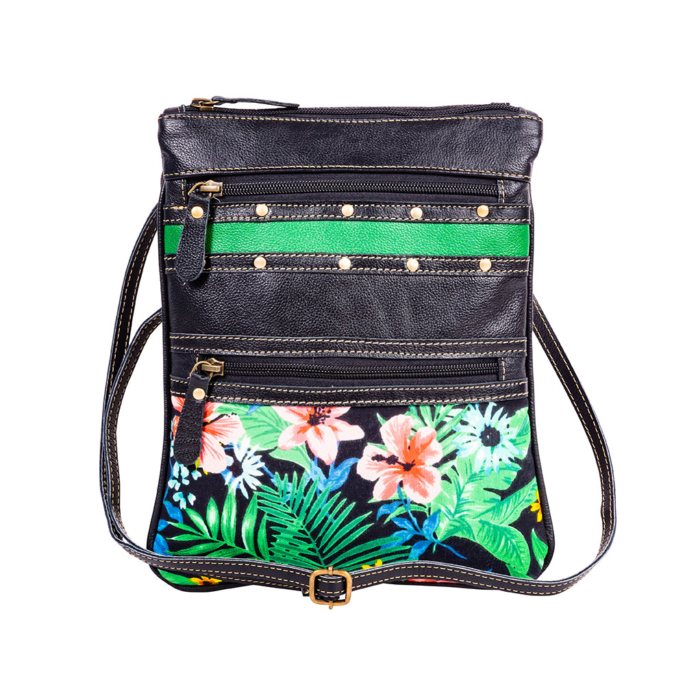 Marianna Floral Leather Bag - Myra USA