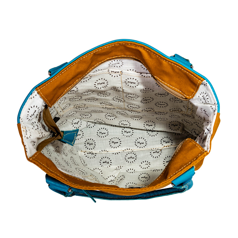 Blue Ridge Blooms Tote Bag - Myra USA