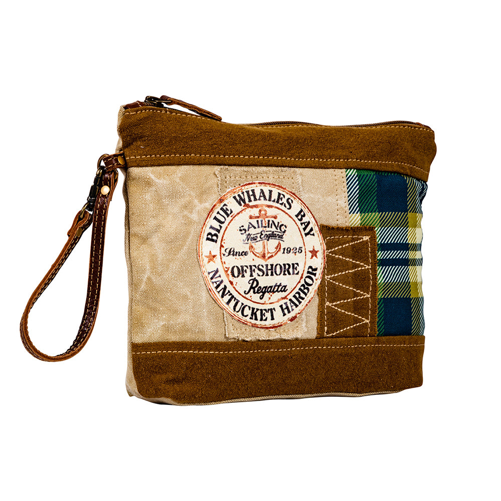 Blue Whales Bay Pouch - Myra USA