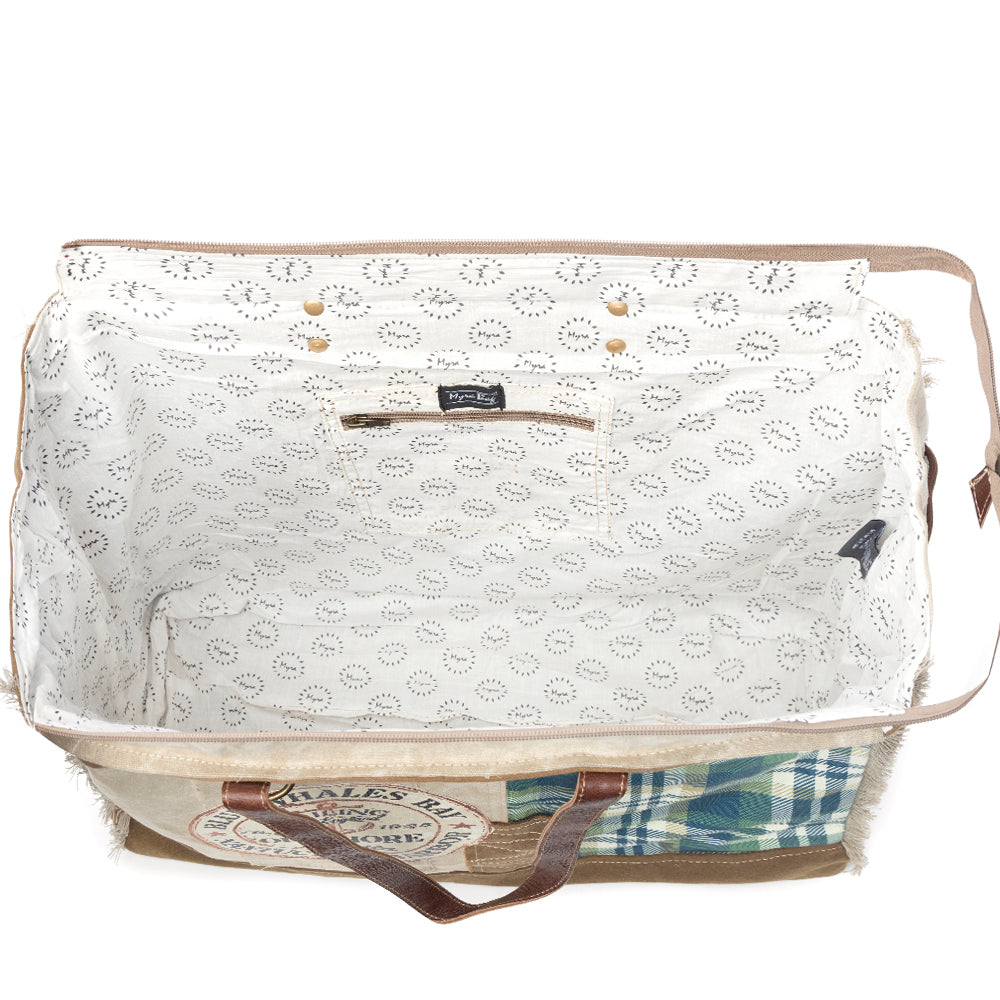 Blue Whales Bay Weekender Bag - Myra USA