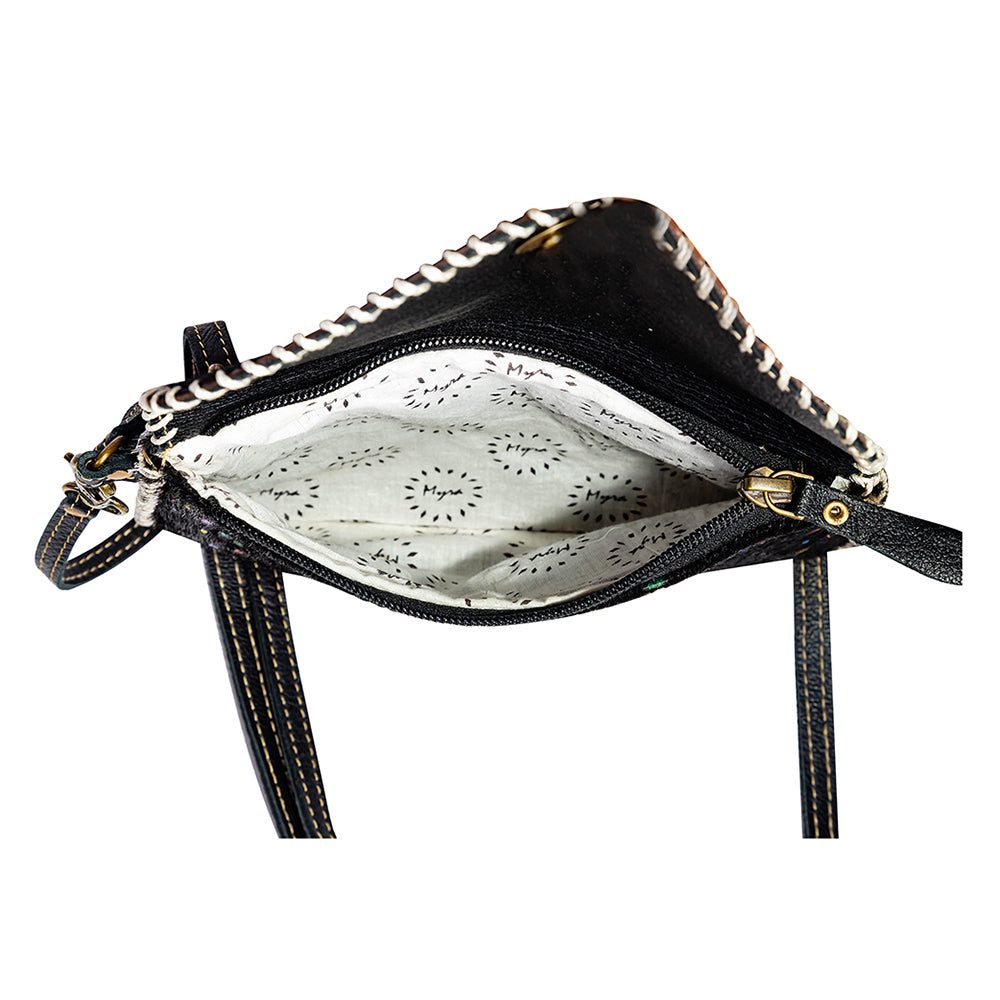 Galaxy Fire Leather & Hairon Bag - Myra USA