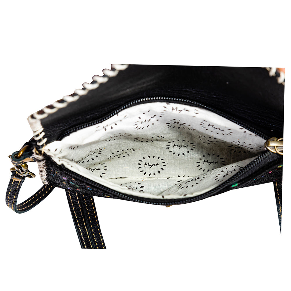 Galaxy Fire Leather & Hairon Bag - Myra USA