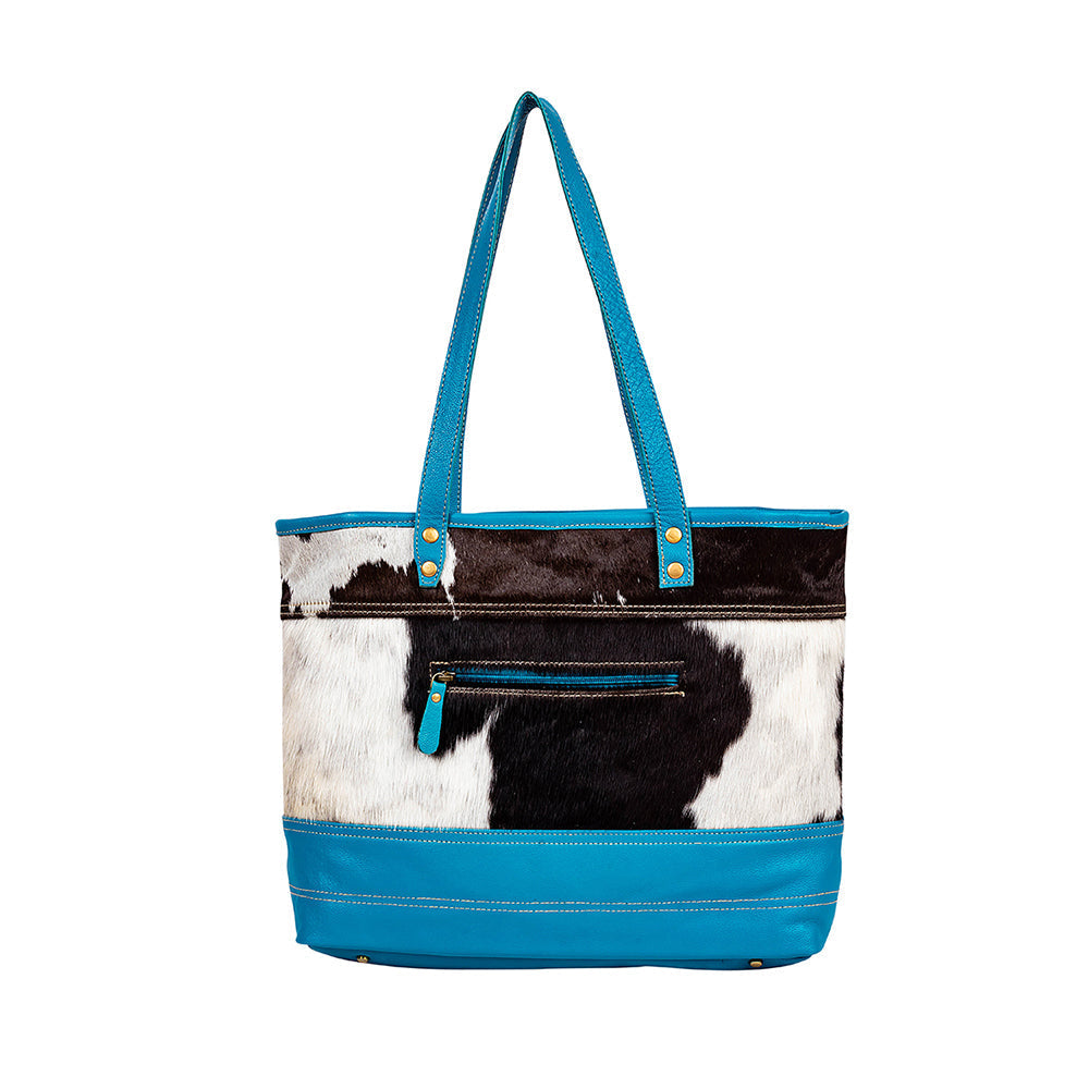 Blue Ridge Carolina Leather & Hairon Bag - Myra USA