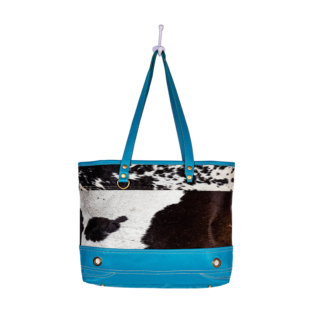 Blue Ridge Carolina Leather & Hairon Bag - Myra USA