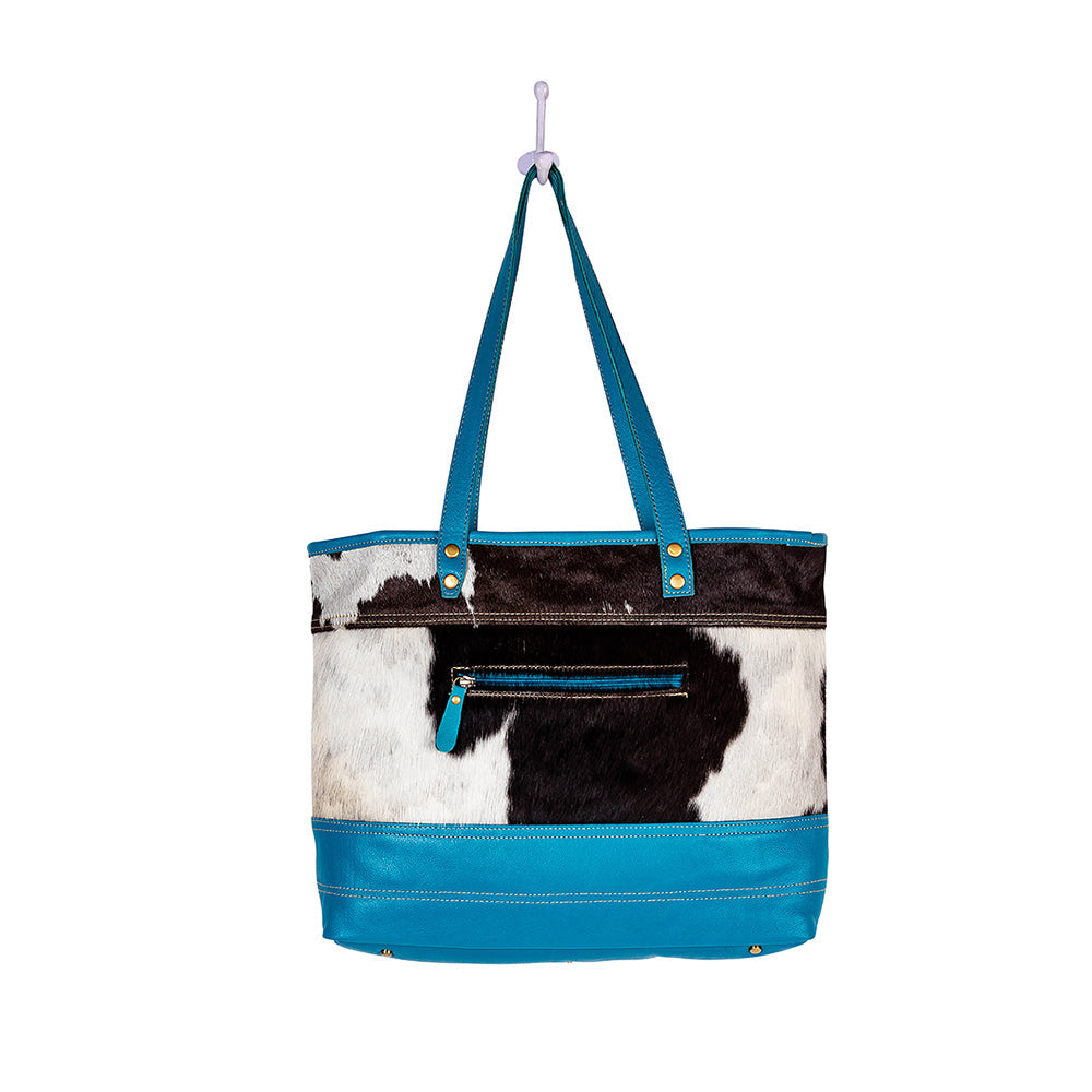 Blue Ridge Carolina Leather & Hairon Bag - Myra USA