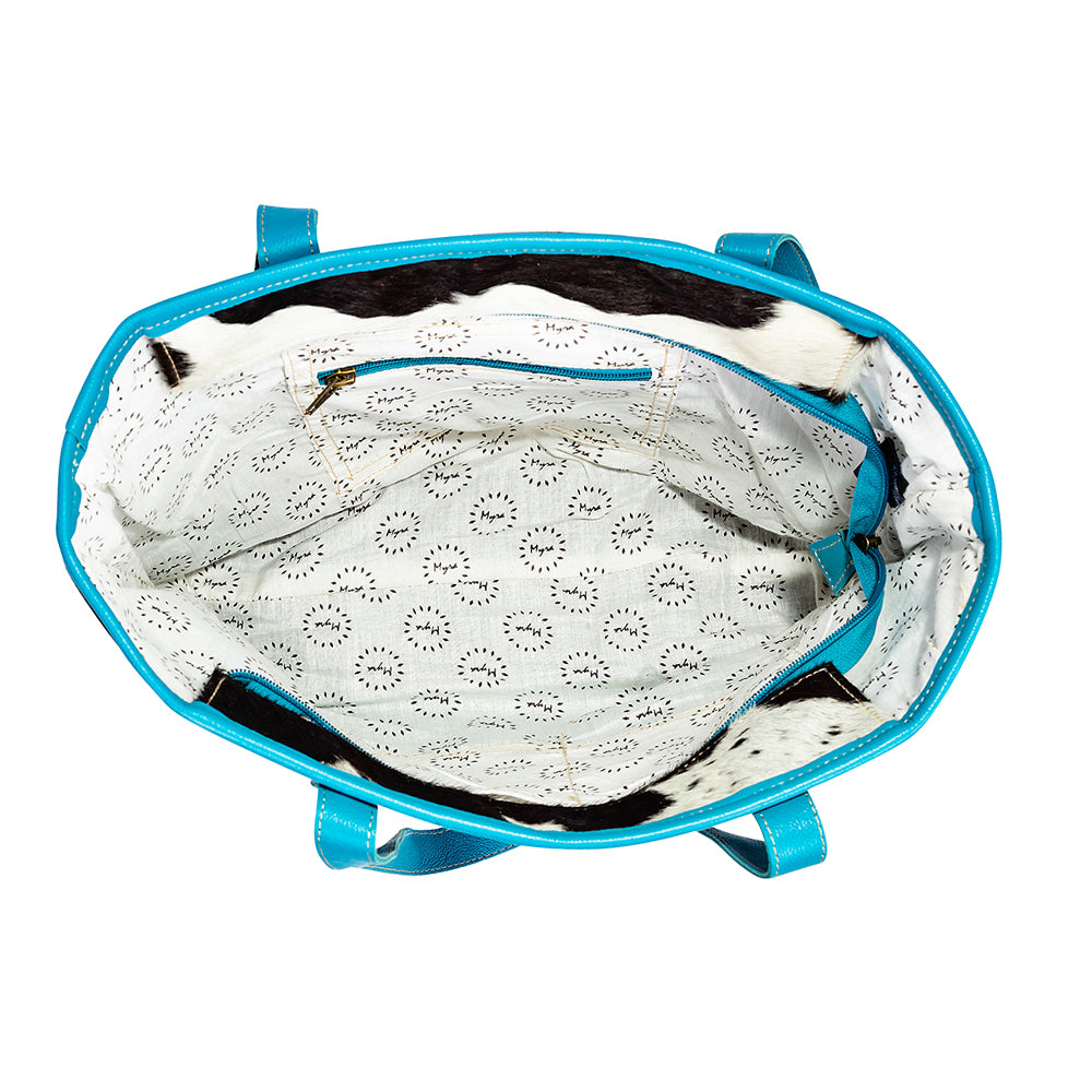 Blue Ridge Carolina Leather & Hairon Bag - Myra USA