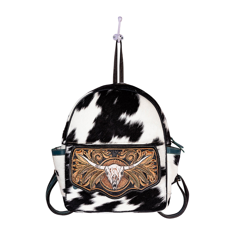 Spirit of the Herd Hand-Tooled Bag - Myra USA