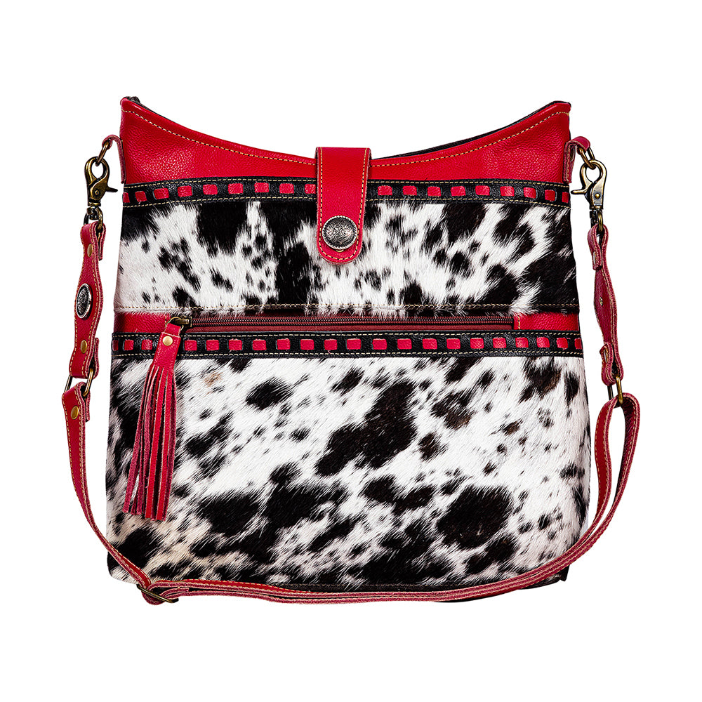 Letterstone Trail Canvas & Hairon Bag - Myra USA