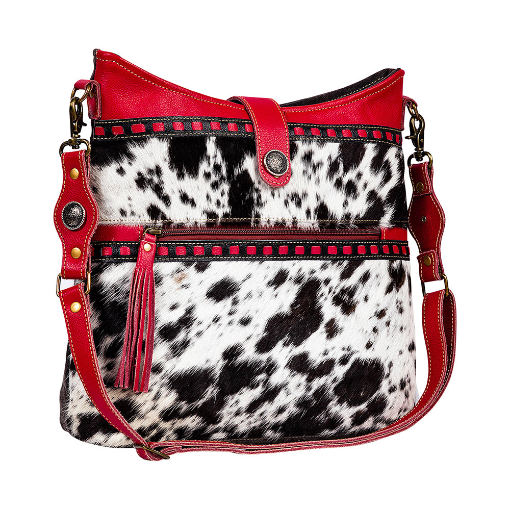 Letterstone Trail Canvas & Hairon Bag - Myra USA