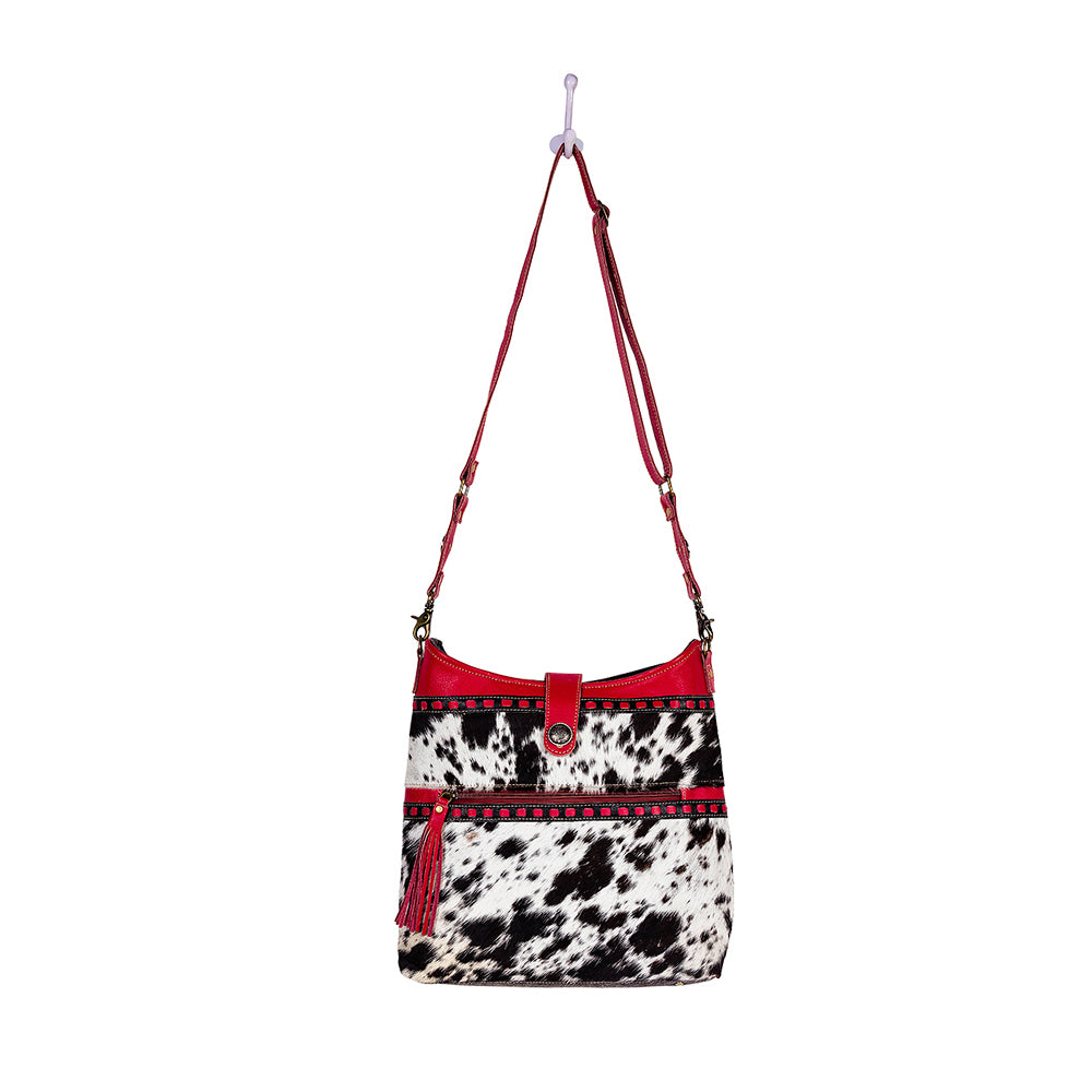 Letterstone Trail Canvas & Hairon Bag - Myra USA