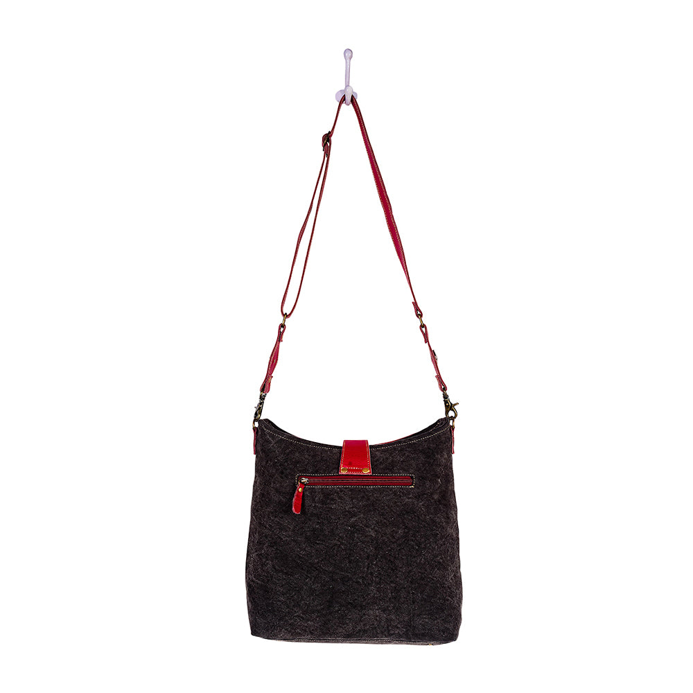 Letterstone Trail Canvas & Hairon Bag - Myra USA