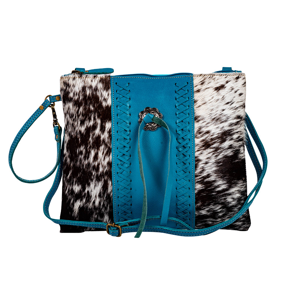 Sky Falcon Canvas And Hairon Bag - Myra USA