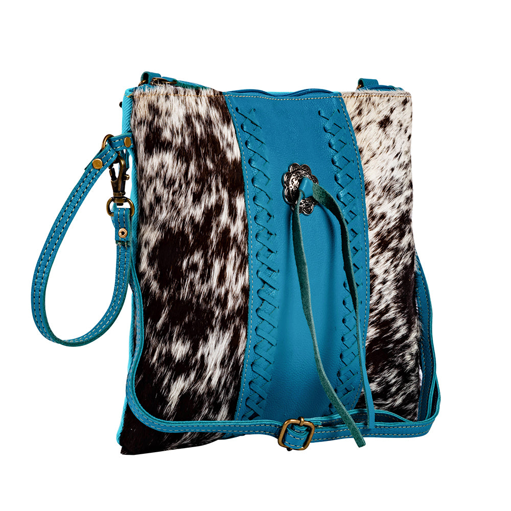 Sky Falcon Canvas And Hairon Bag - Myra USA