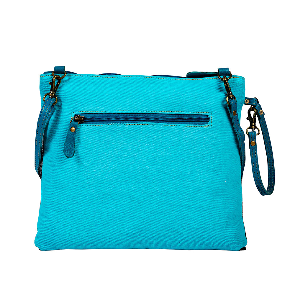 Sky Falcon Canvas And Hairon Bag - Myra USA