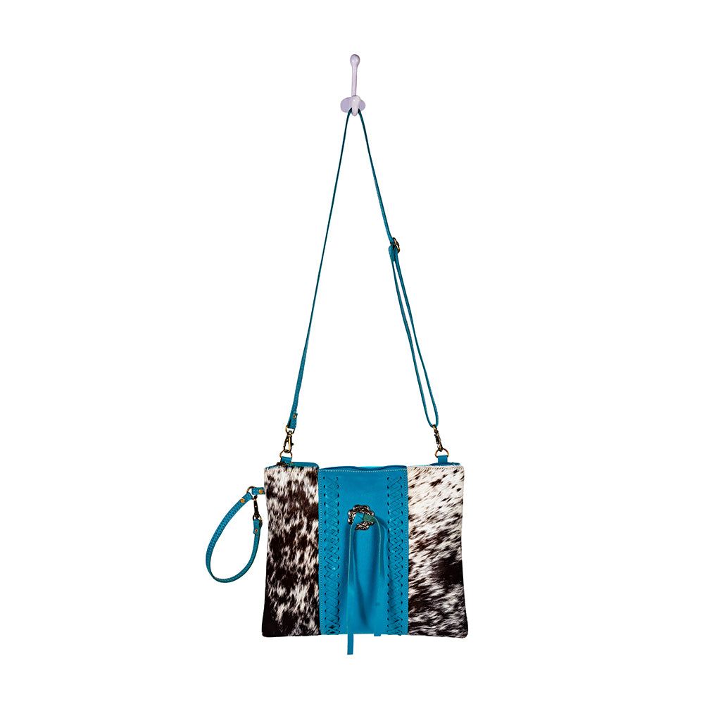 Sky Falcon Canvas And Hairon Bag - Myra USA