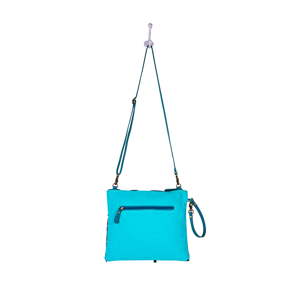 Sky Falcon Canvas And Hairon Bag - Myra USA