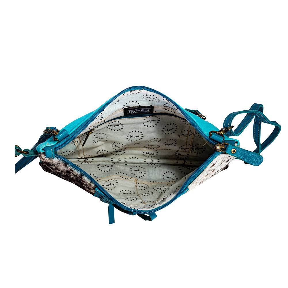 Sky Falcon Canvas And Hairon Bag - Myra USA