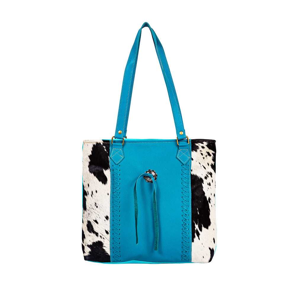 Sky Falcon Canvas & Hairon Bag - Myra USA