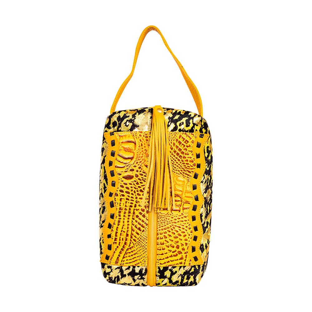 Jerikoh Make-Up Kit In Yellow - Myra USA