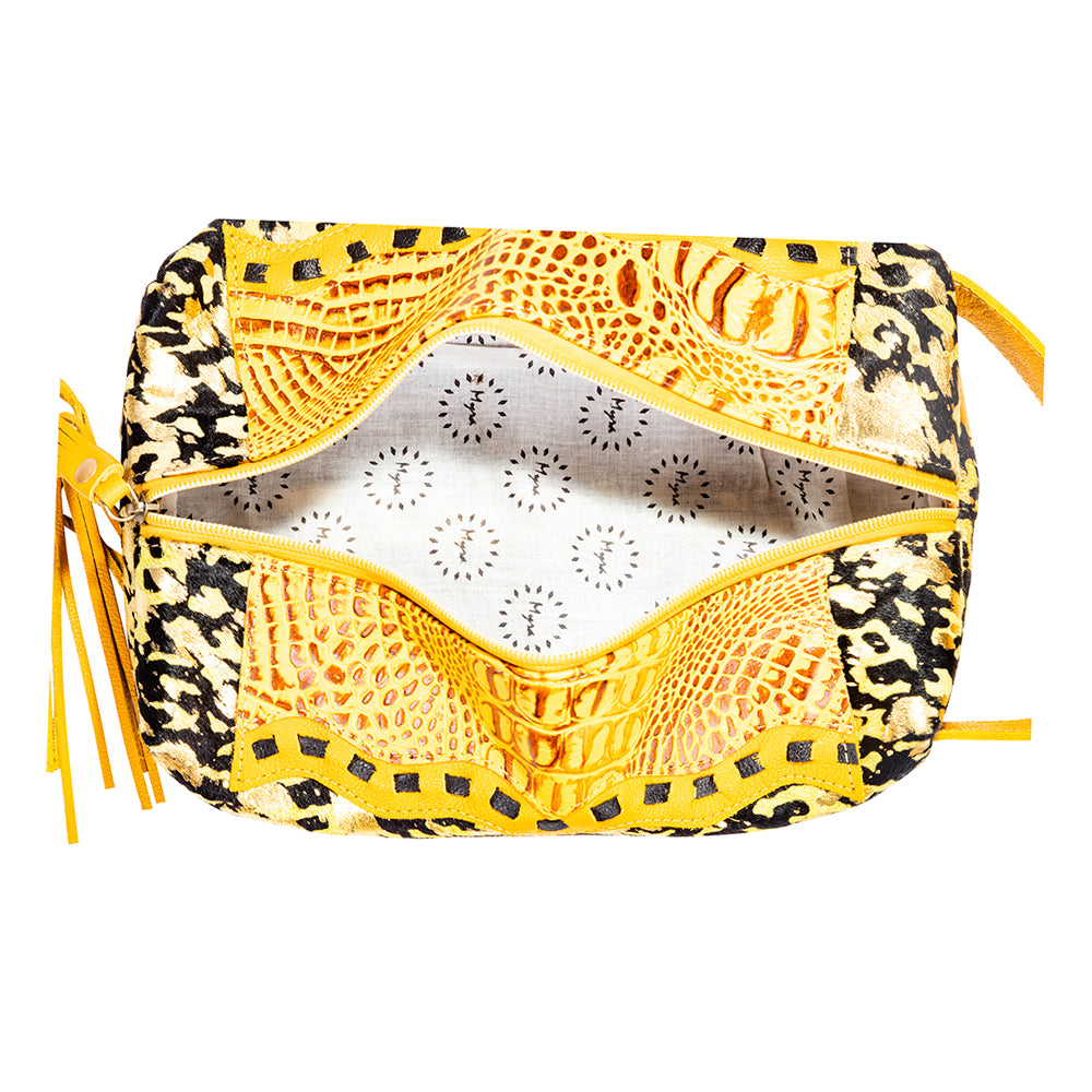 Jerikoh Make-Up Kit In Yellow - Myra USA