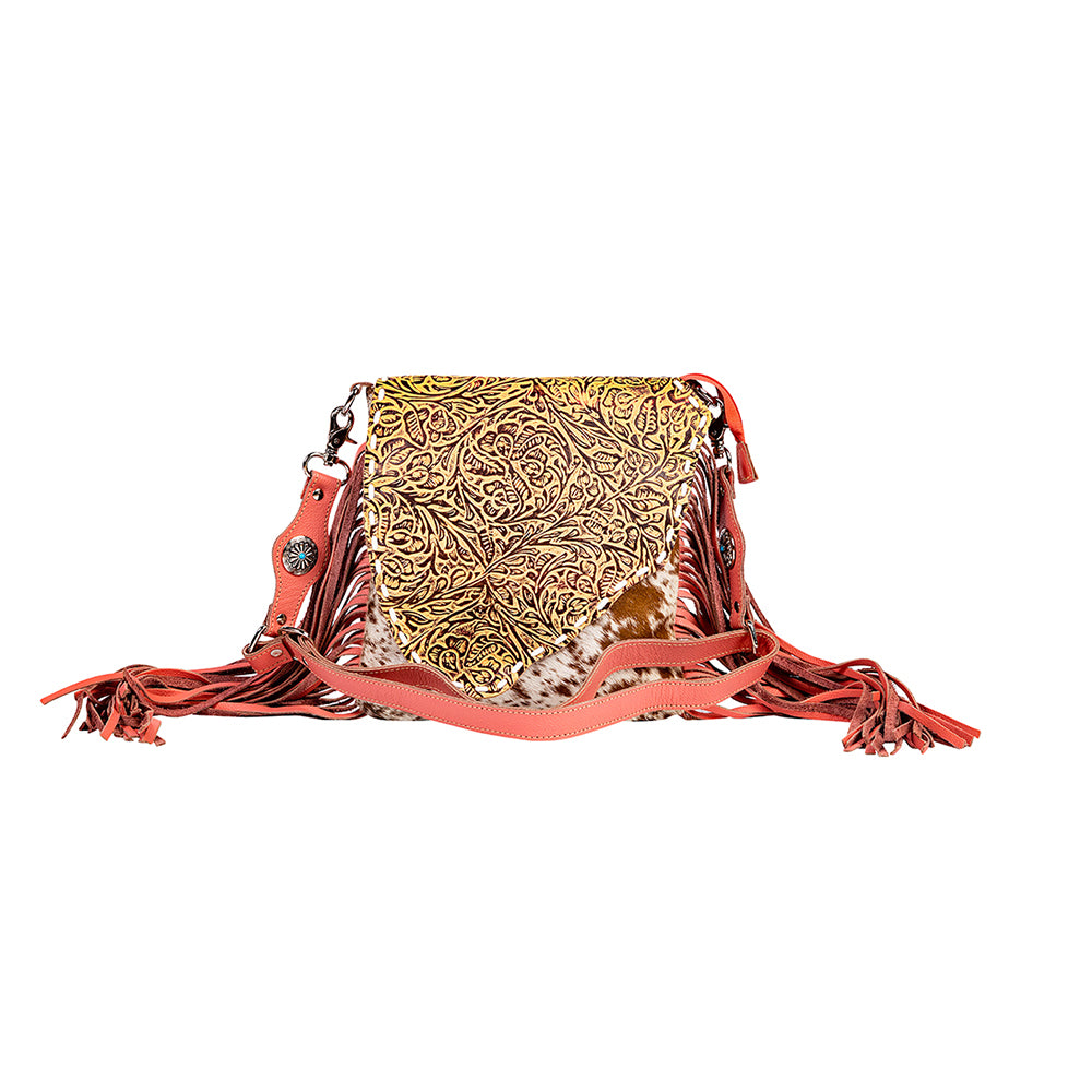 Tellard Falls Concealed-Carry Bag In Salmon - Myra USA