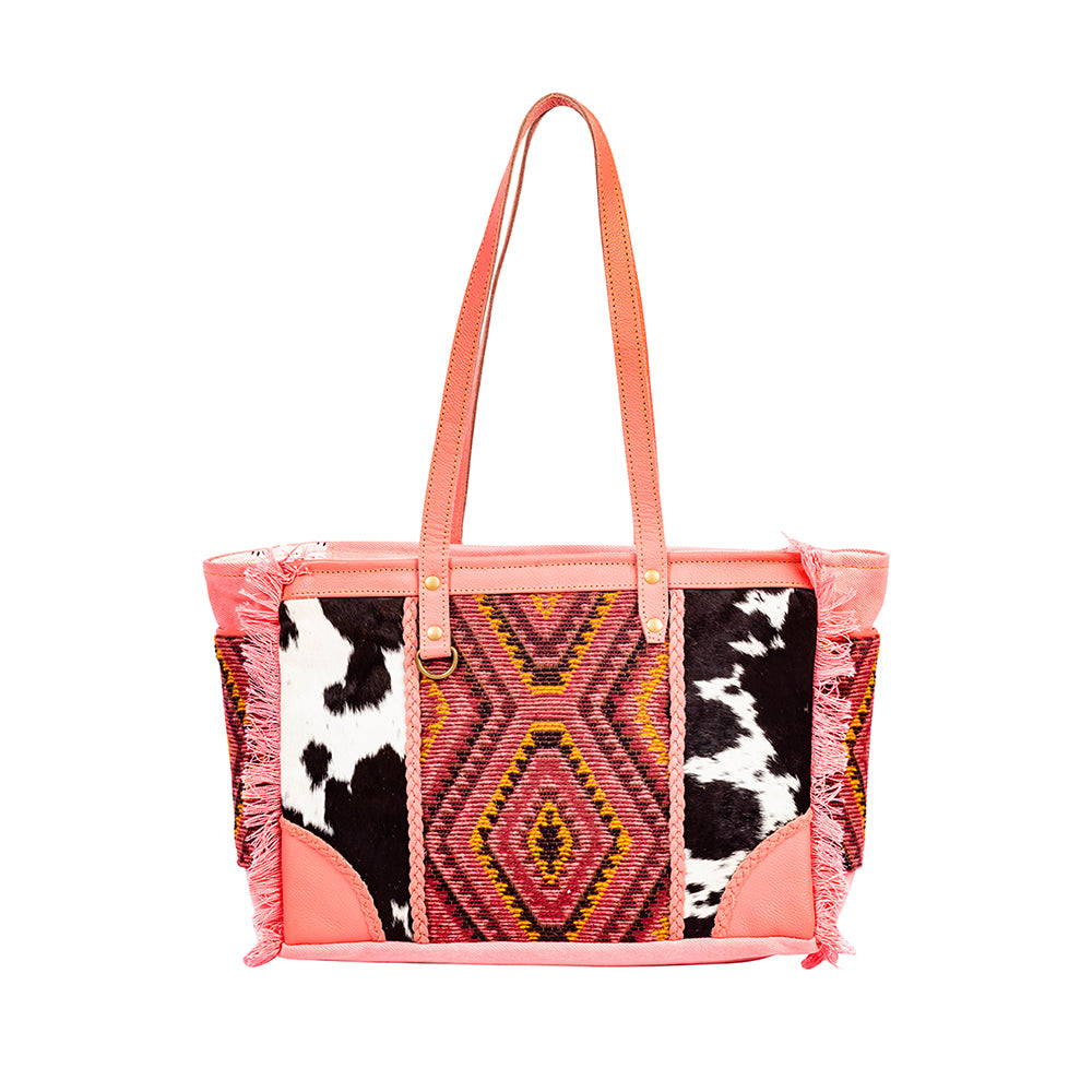 Tonga Ridge Small Bag In Salmon & Pink - Myra USA