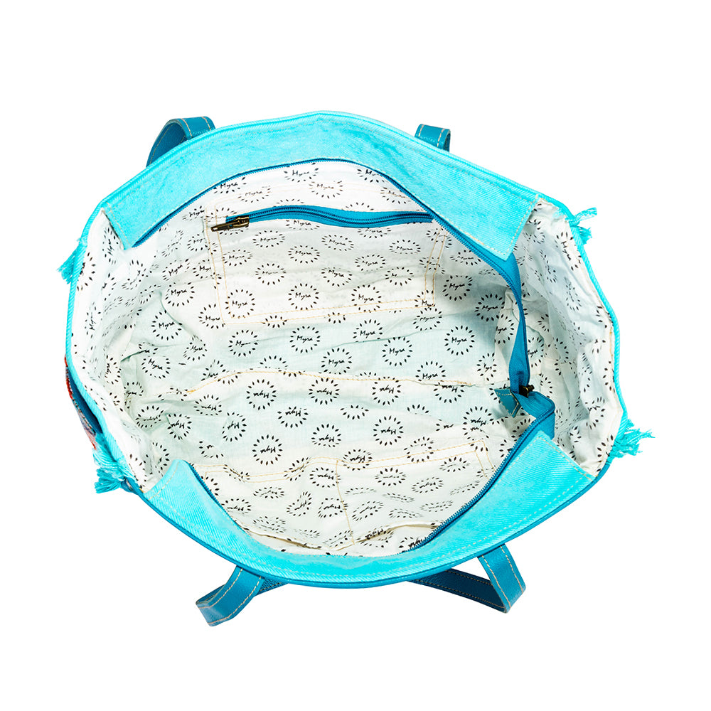Tonga Ridge Small Bag In Blue - Myra USA
