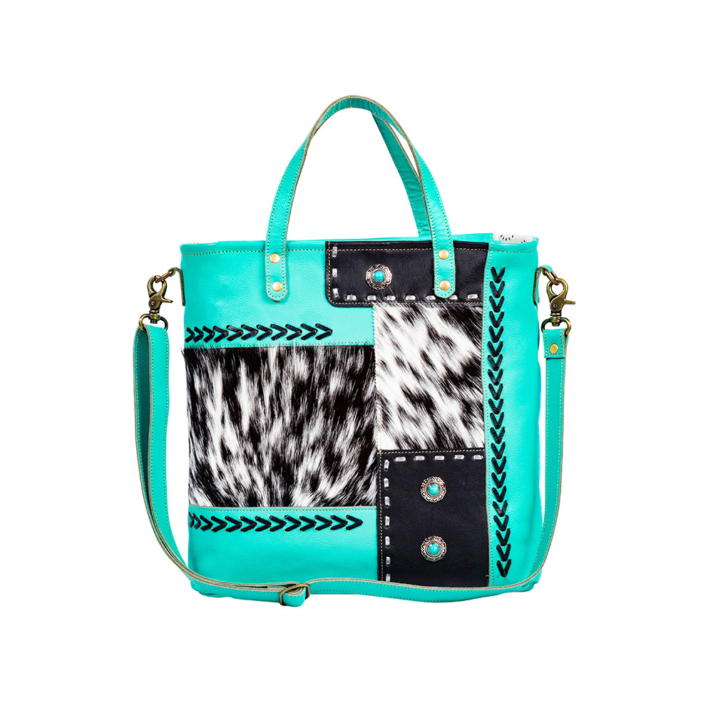 Turinna Springs Canvas & Hairon Bag - Myra USA