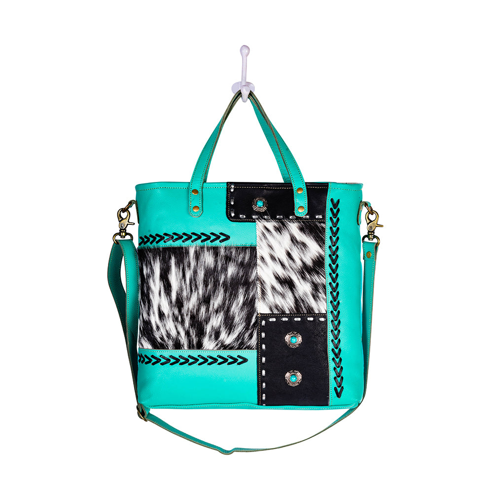 Turinna Springs Canvas & Hairon Bag - Myra USA