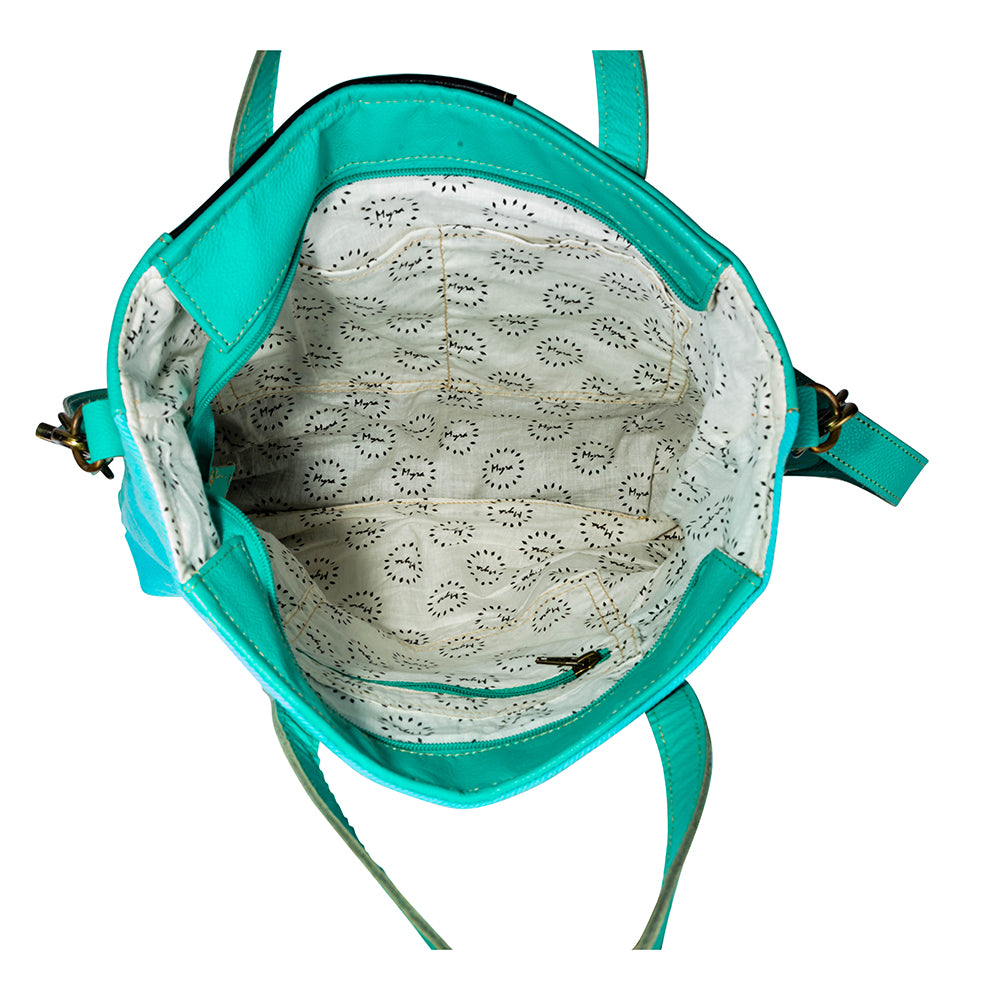 Turinna Springs Canvas & Hairon Bag - Myra USA