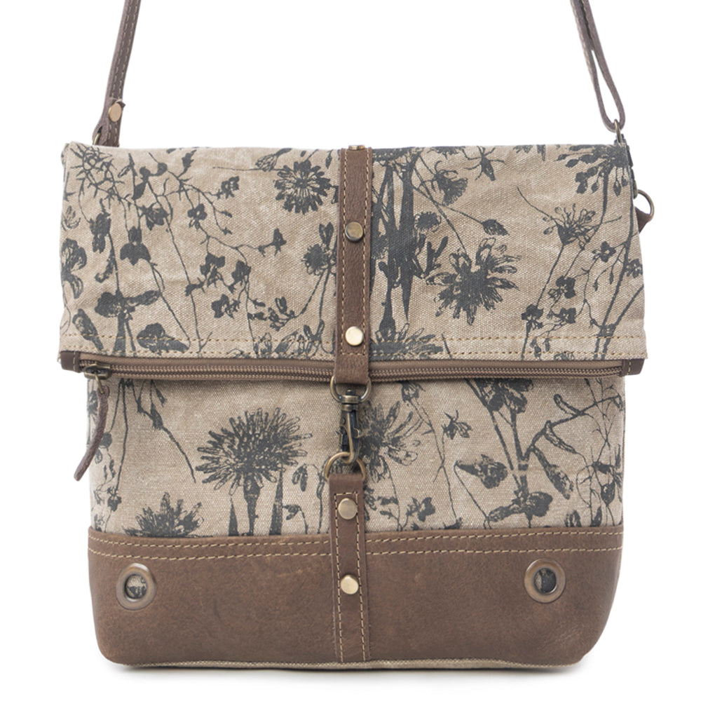 Tazzie Floral Accent Small & Crossbody Bag - Myra USA