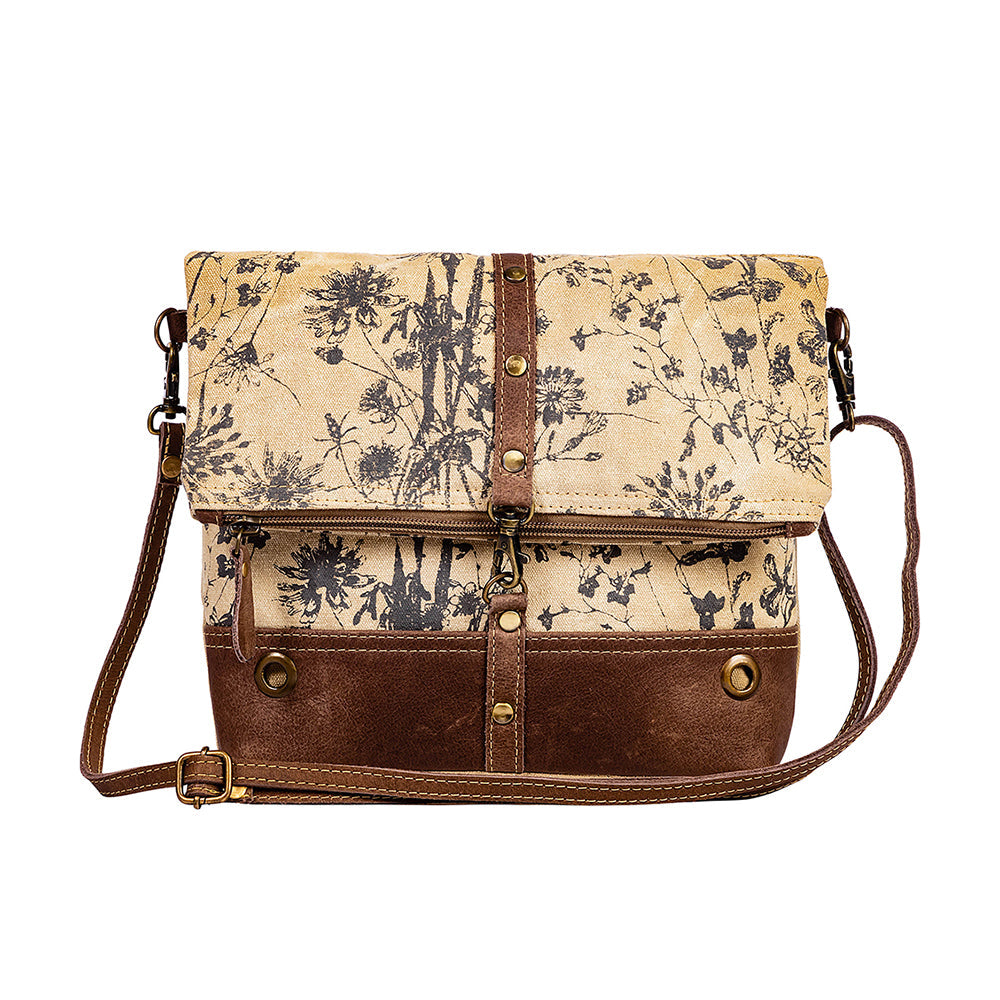 Tazzie Floral Accent Small & Crossbody Bag - Myra USA