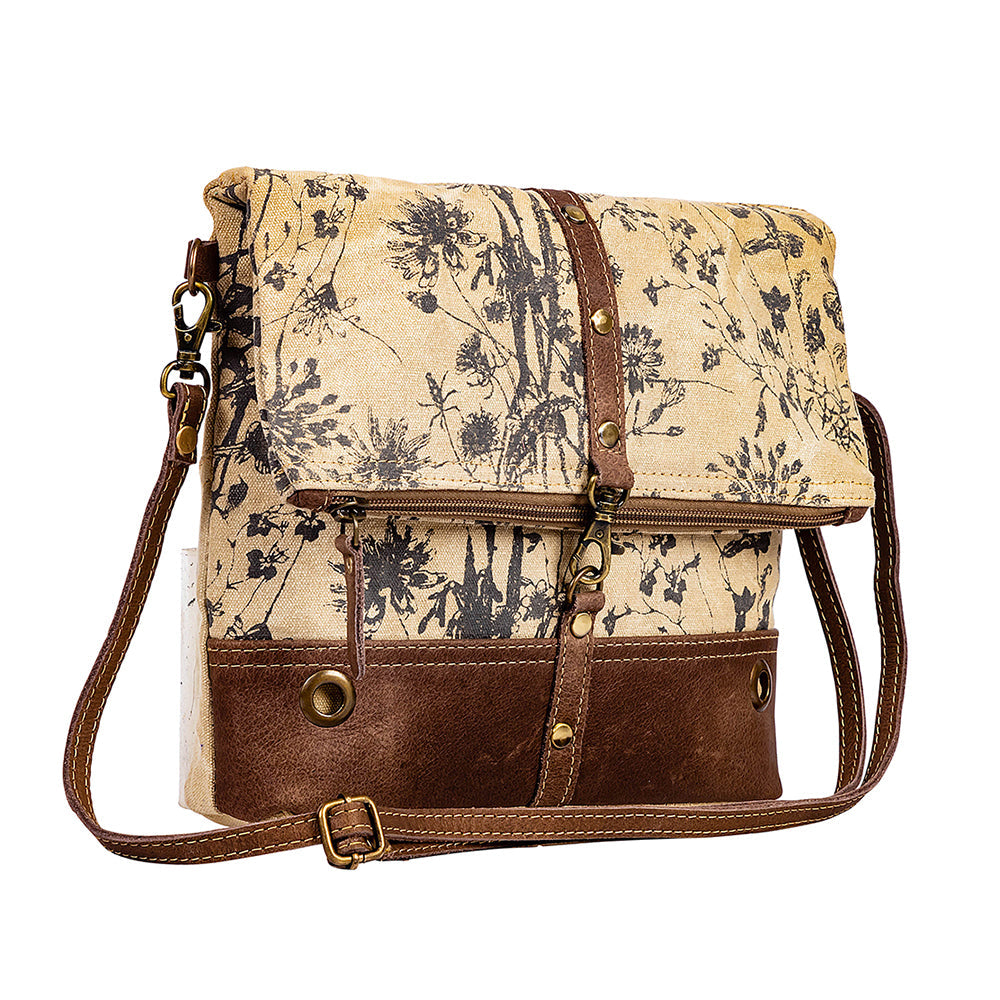 Tazzie Floral Accent Small & Crossbody Bag - Myra USA