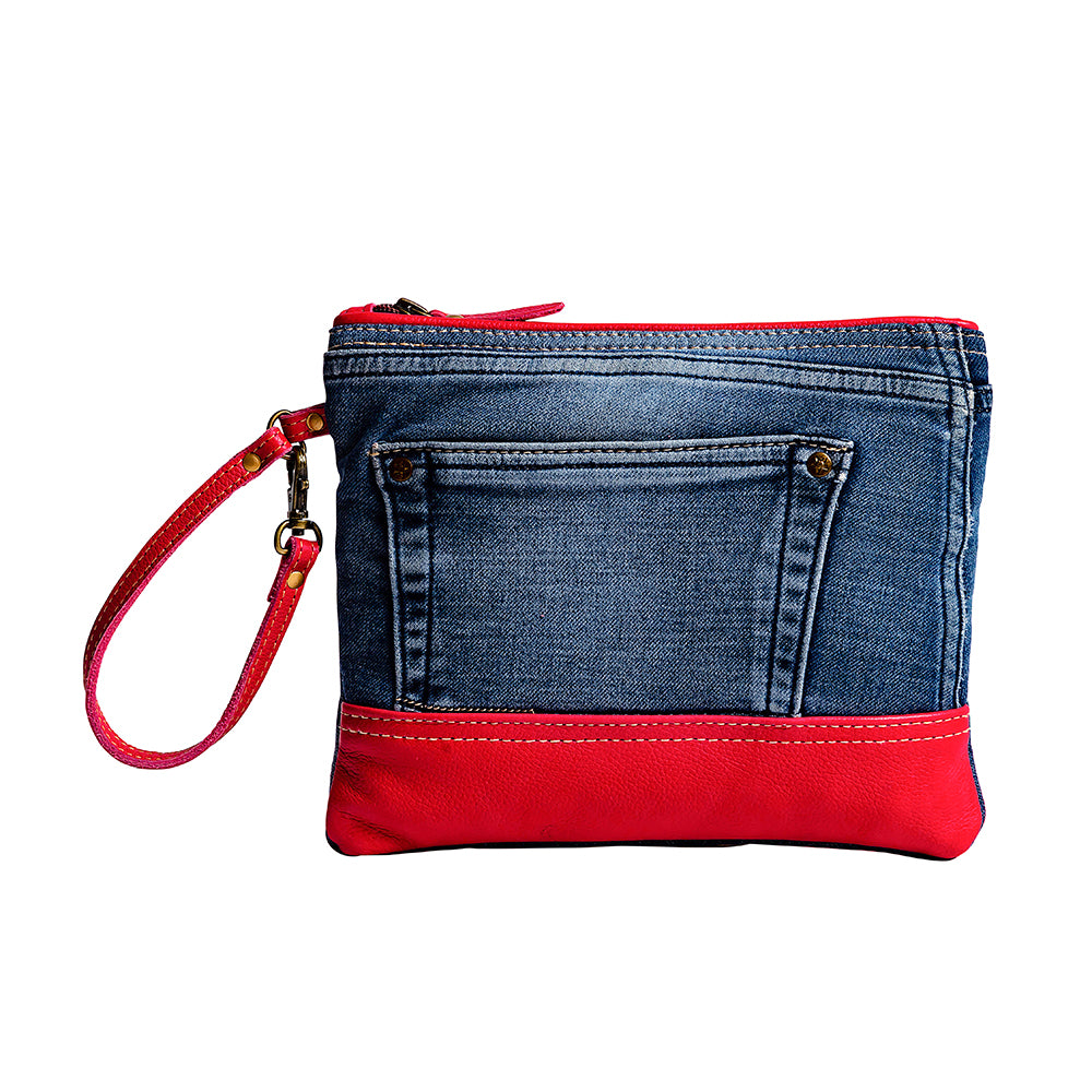 Charley Denim Pouch - Myra USA